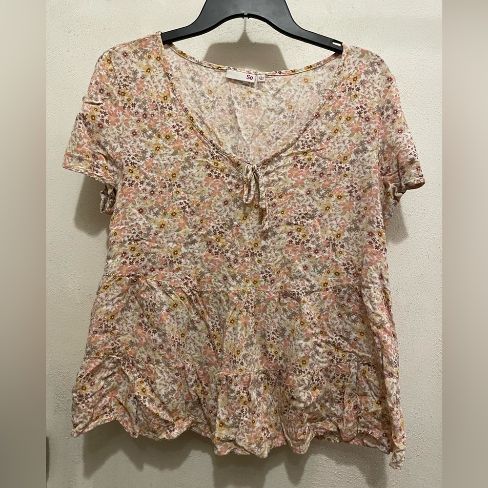 So Floral Top